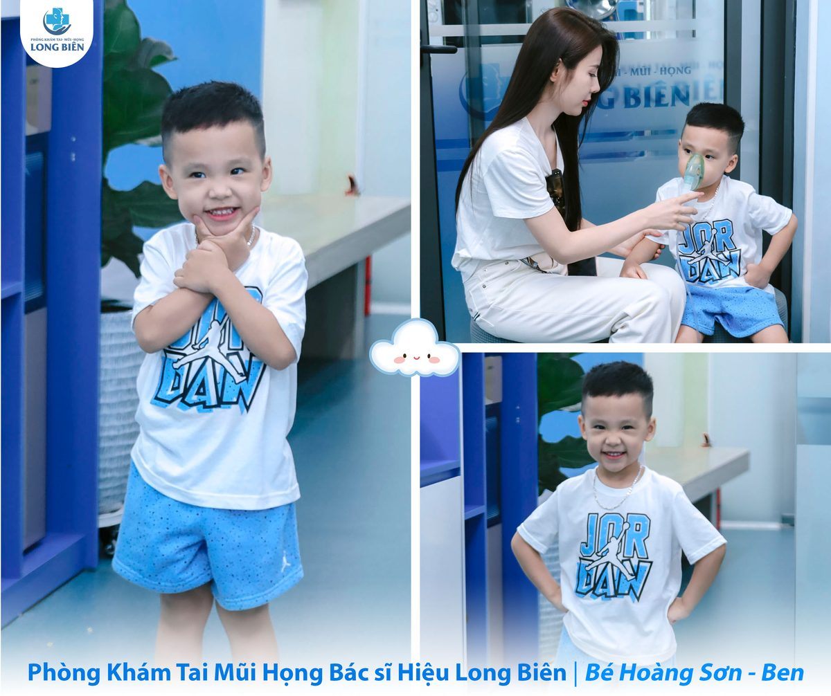 Bé lớn lên cùng Phòng Khám TMH Bác Sĩ Hiệu Long Biên