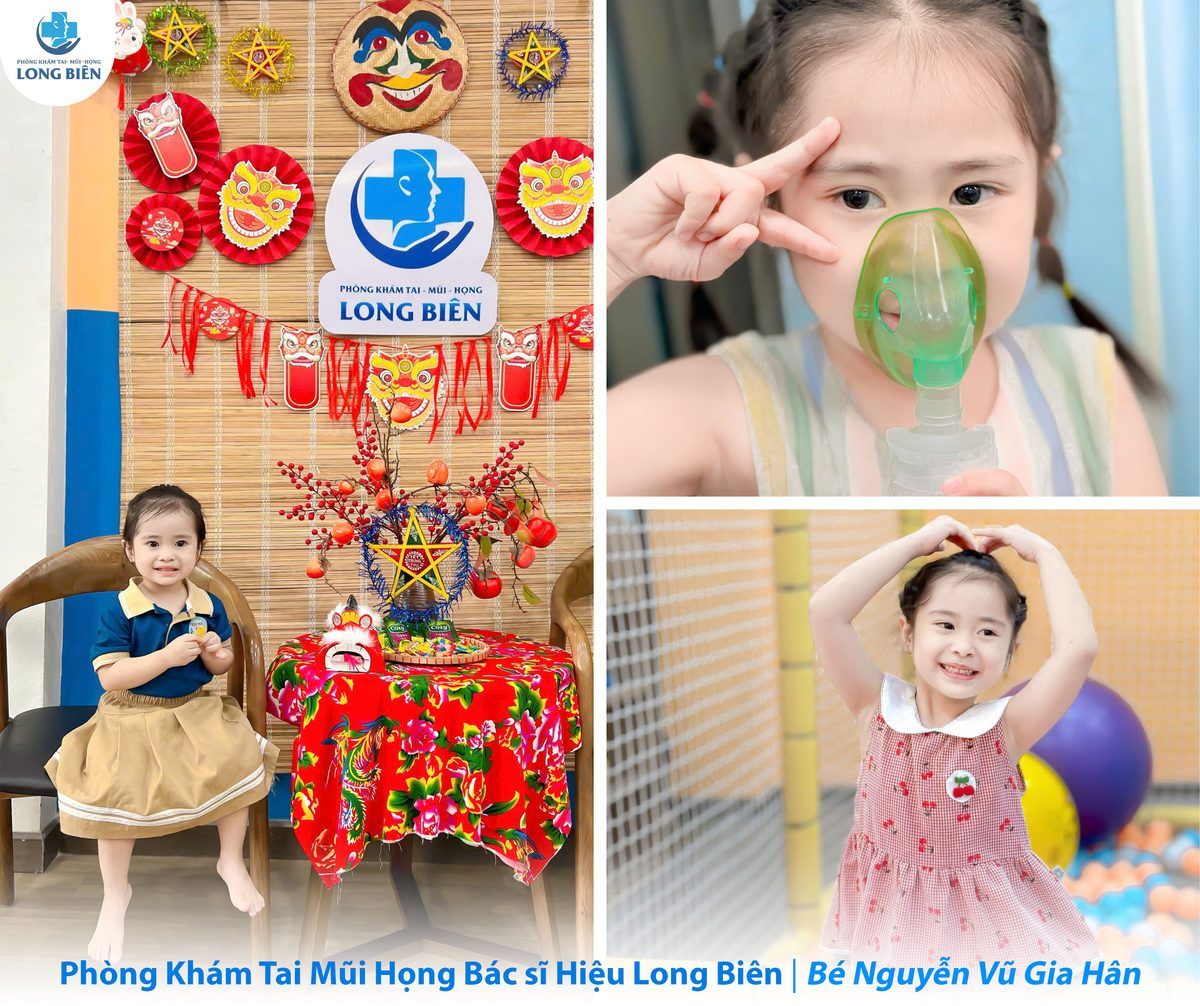 Bé lớn lên cùng Phòng Khám TMH Bác Sĩ Hiệu Long Biên