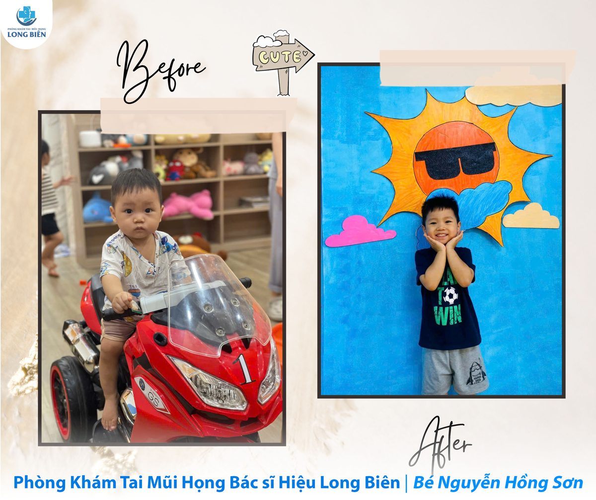 Bé lớn lên cùng Phòng Khám TMH Bác Sĩ Hiệu Long Biên