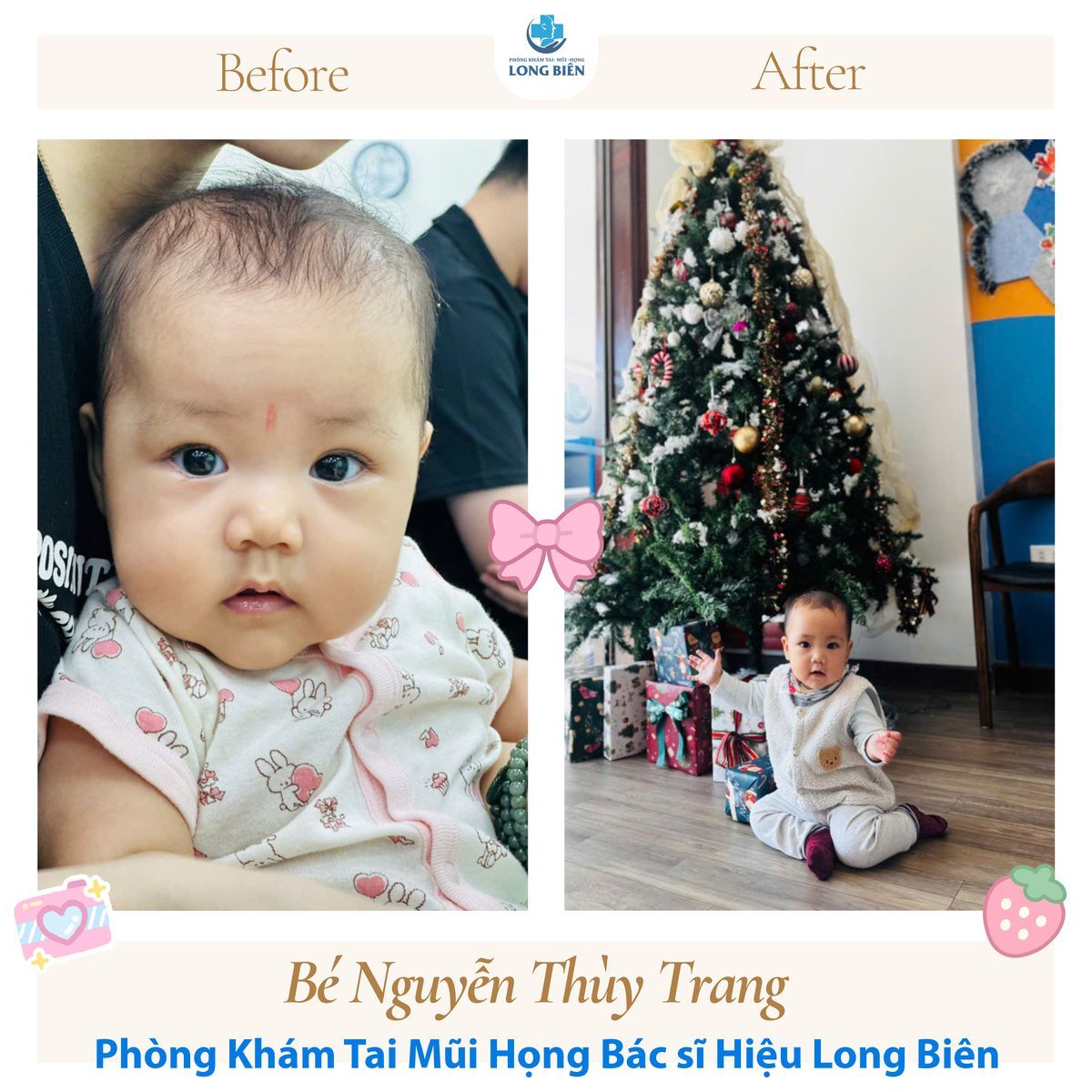 Bé lớn lên cùng Phòng Khám TMH Bác Sĩ Hiệu Long Biên