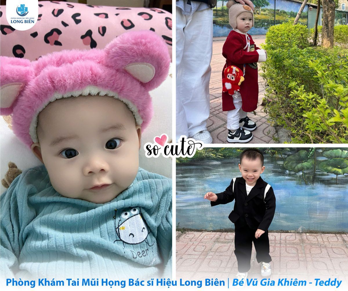 Bé lớn lên cùng Phòng Khám TMH Bác Sĩ Hiệu Long Biên